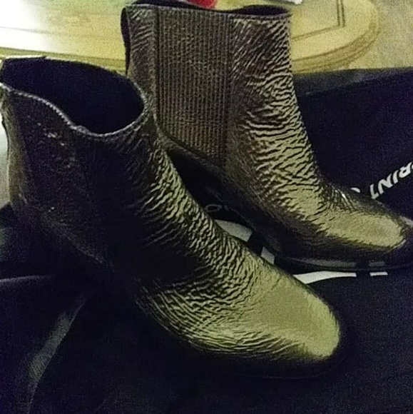 Pedro Garcia Metalic Ankle Boots - Picture 2 of 3